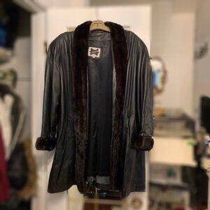 Mava leather jacket